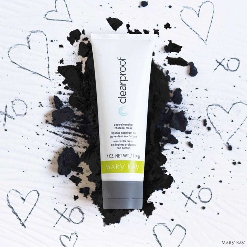 Charcoal mask by Mary Kay